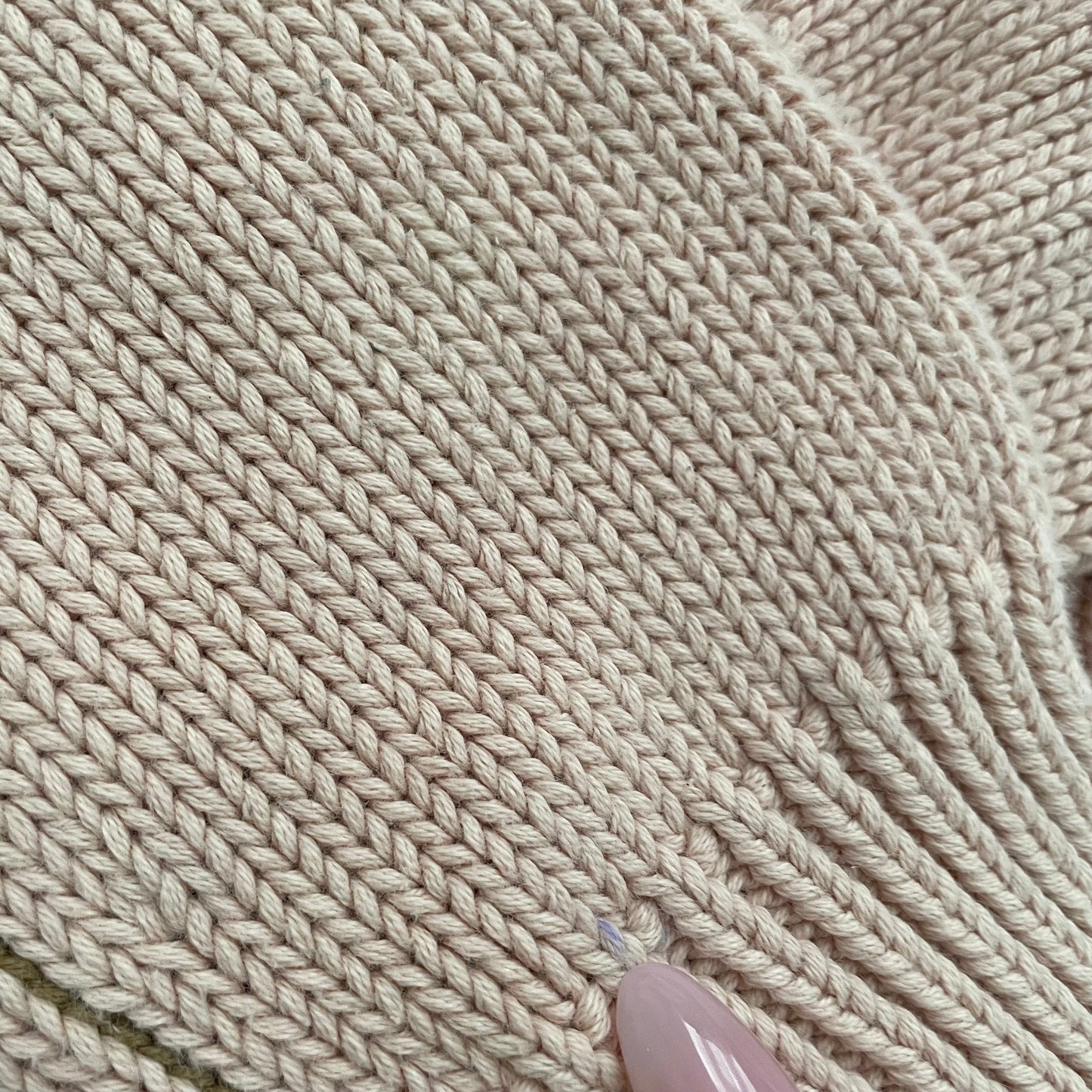 dkny preppy baby pink sporty cropped fitted sweater with khaki trim