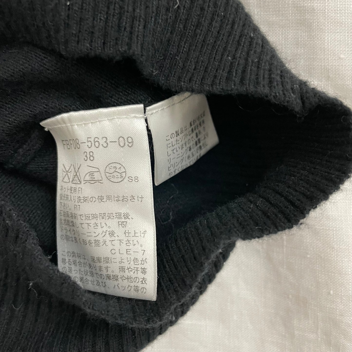 black burberry blue label short sleeve knit top