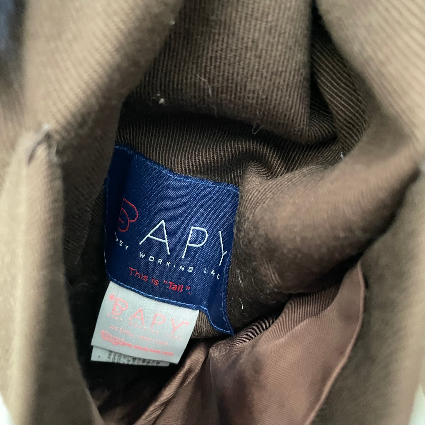 bape bapy tall line black white striped rabbit fur reversible jacket